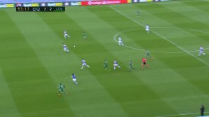 [进球视频] 巴尔德凯塔横传助攻 本耶德尔低射反超比分  
