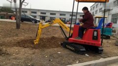 挖掘机视频表演