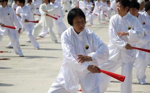 吴阿敏太极推手对练套路下